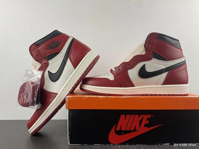 1st Kicks Unique 3584 Retro 1 DZ5485- Lost High and Jordan OG Found 1013